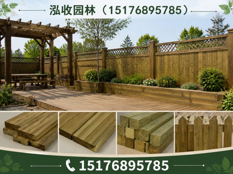锡林郭勒塑木地板展示图