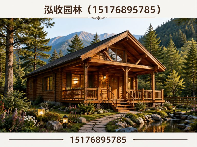 锡林郭勒防腐木展示图