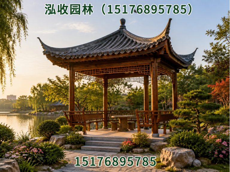 锡林郭勒泓收园林展示图
